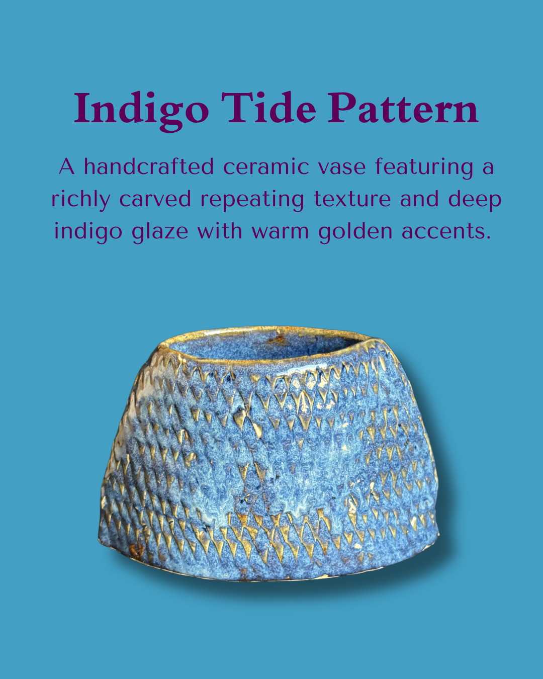 Indigo Tide Pattern