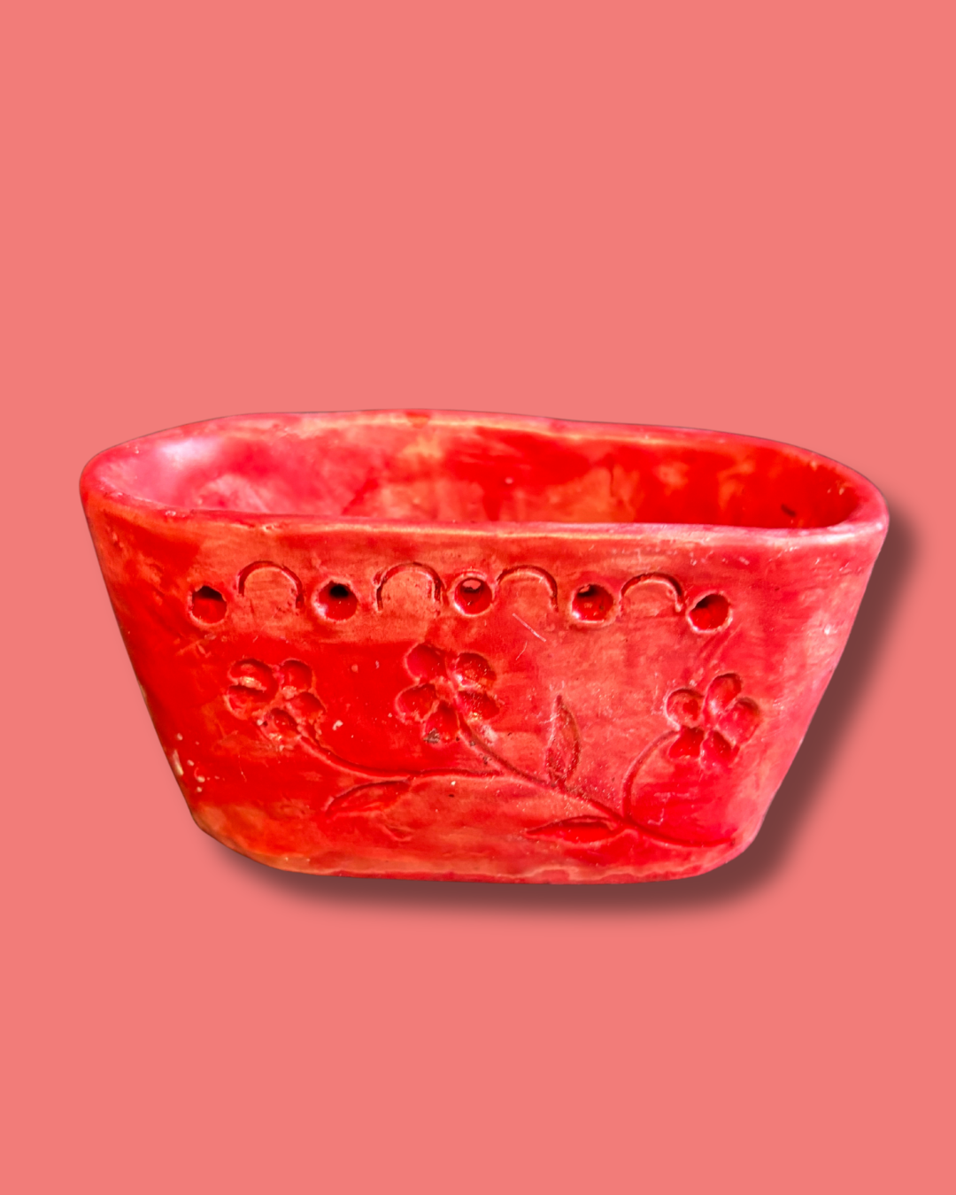 Crimson Bloom Vessel