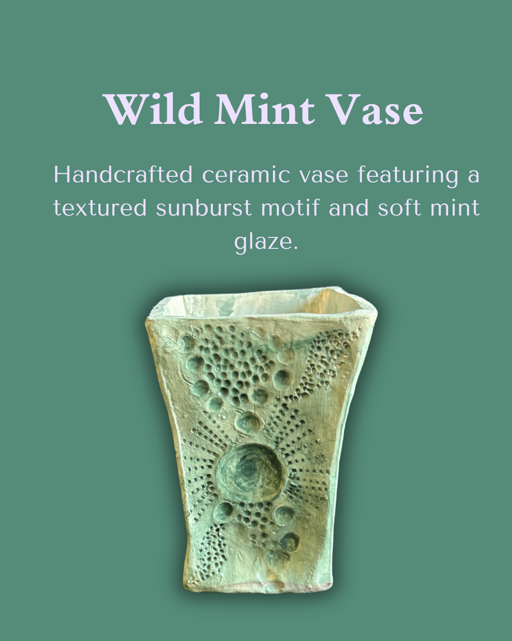Wild Mint Vased