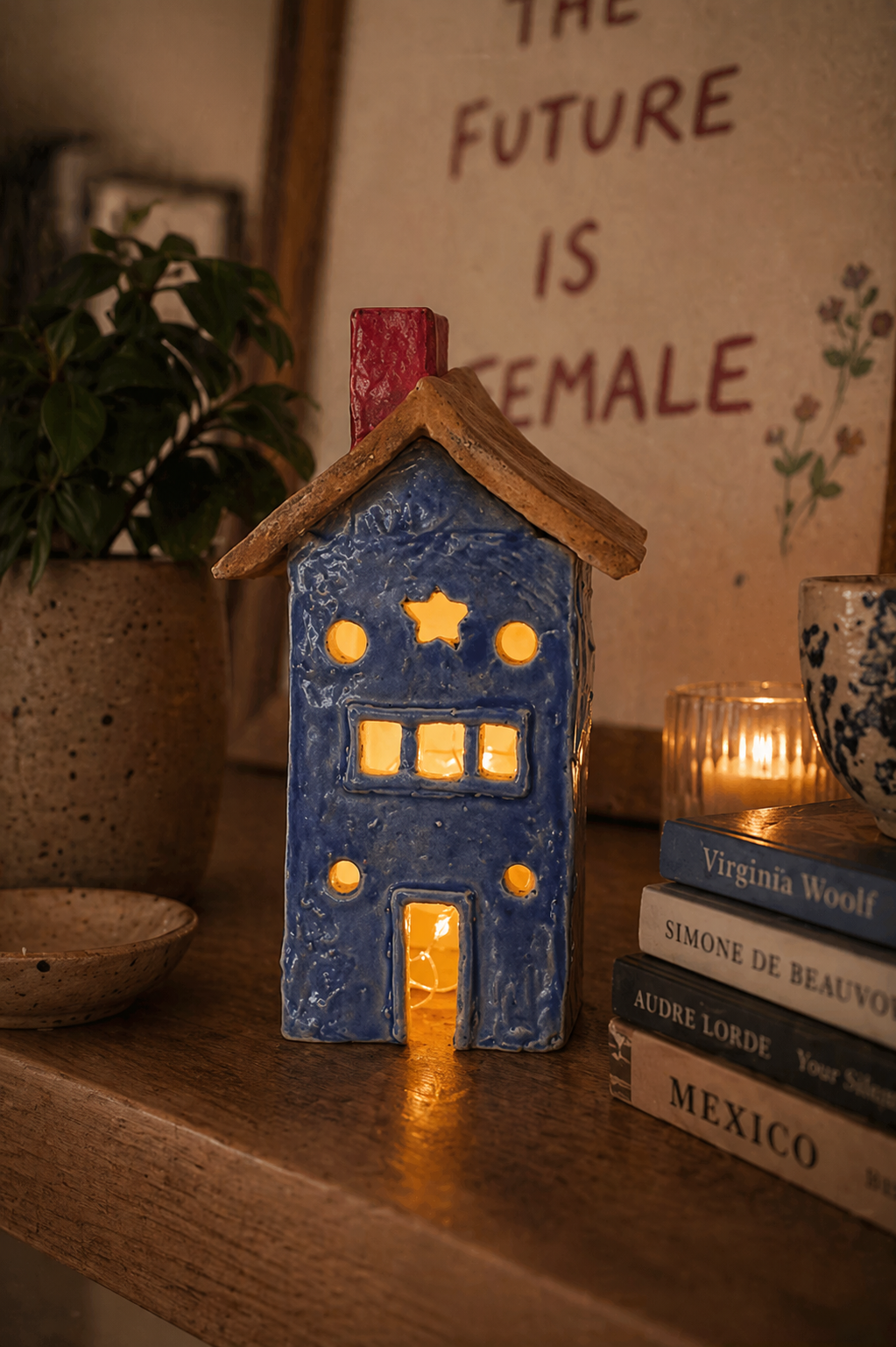 ceramic cottage