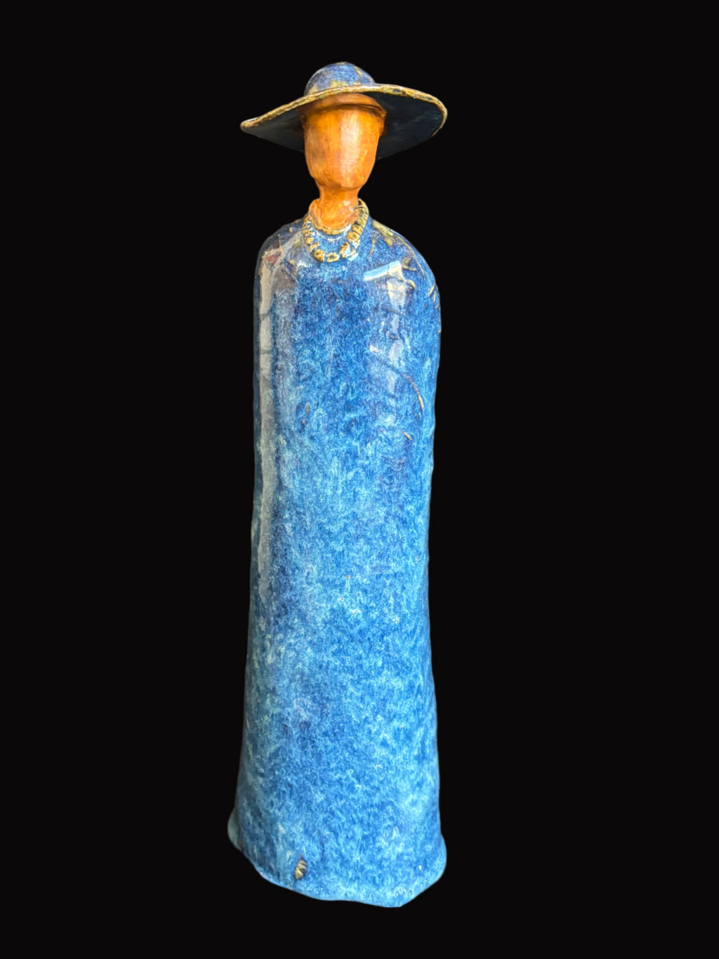 She Who Dreams in Blue 9"x3"x2"
