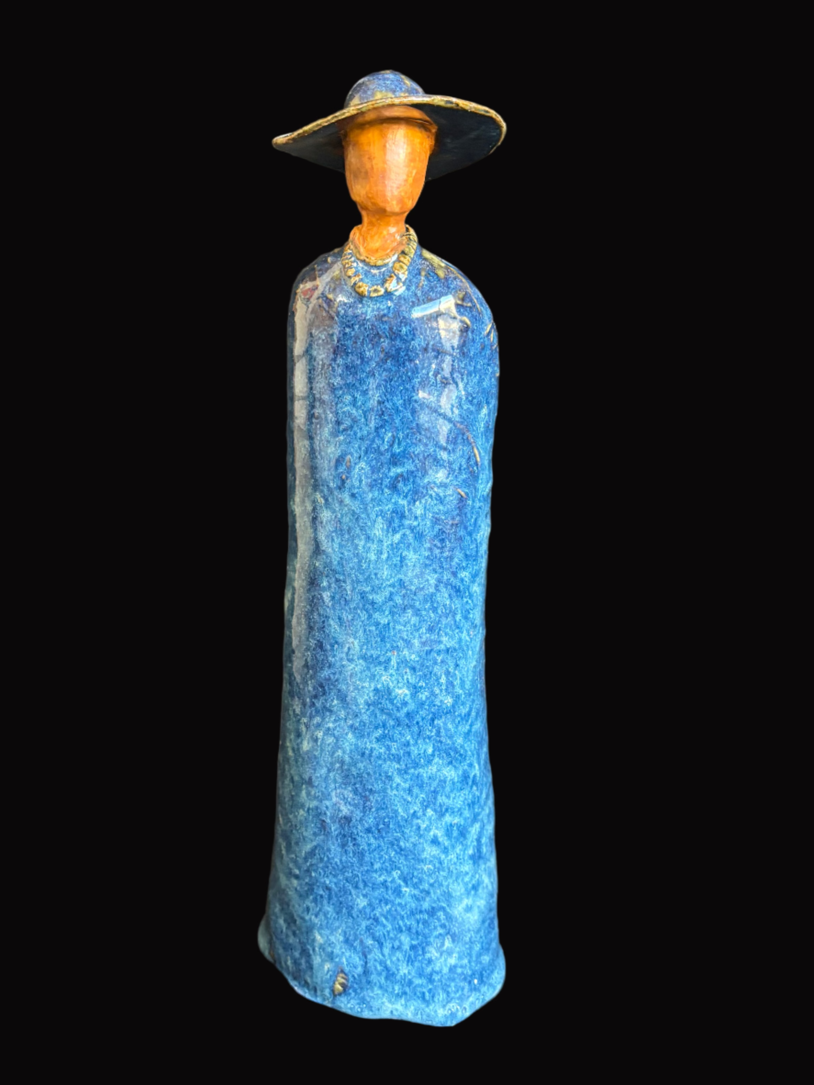 She Who Dreams in Blue 9"x3"x2"