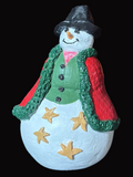 Snowman with stars #28