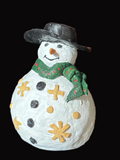 # 3  Snowman with scarf