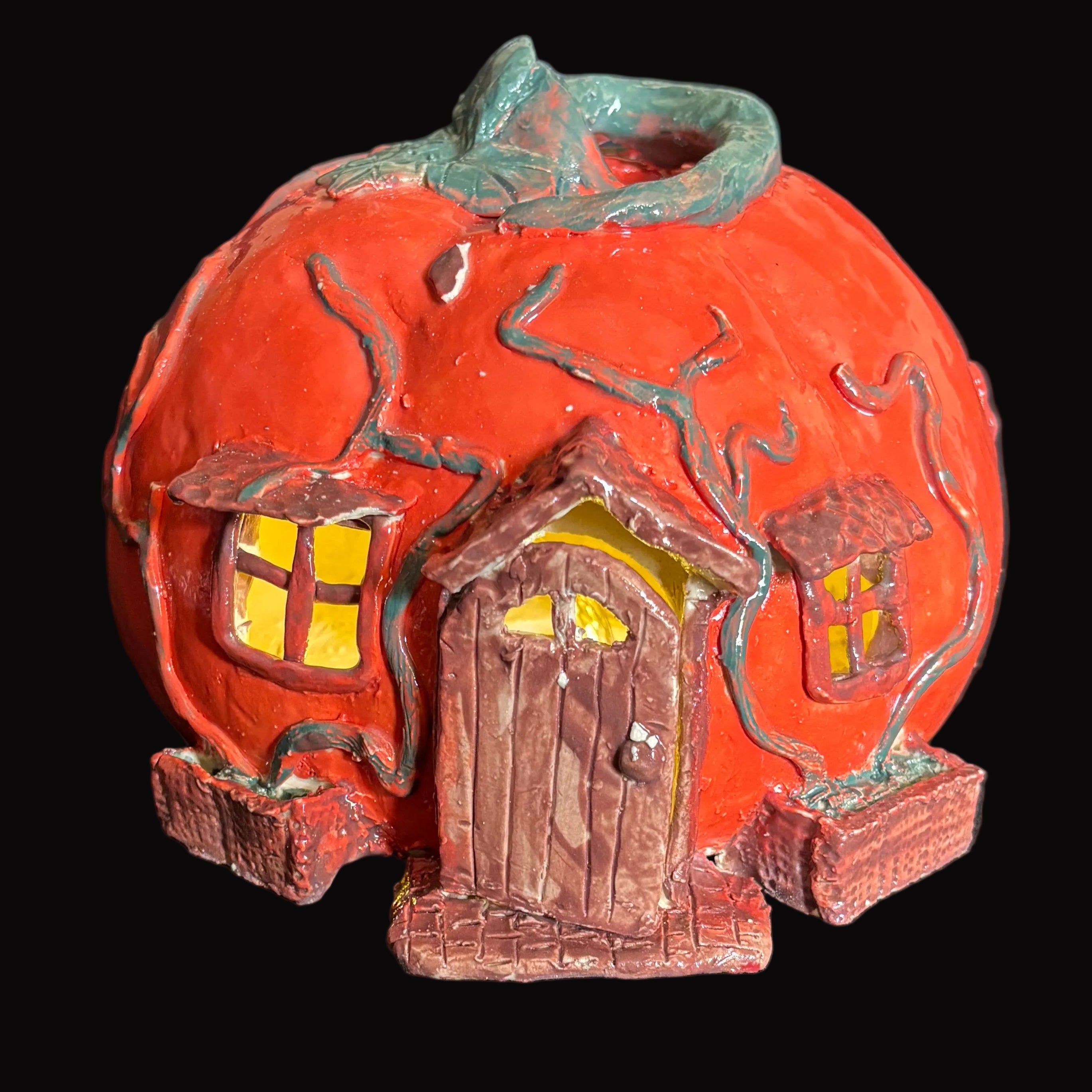 Halloween Pumpkin Cottage