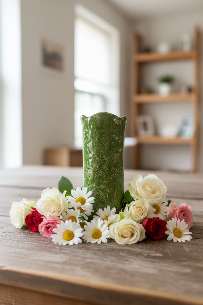 Spring vase