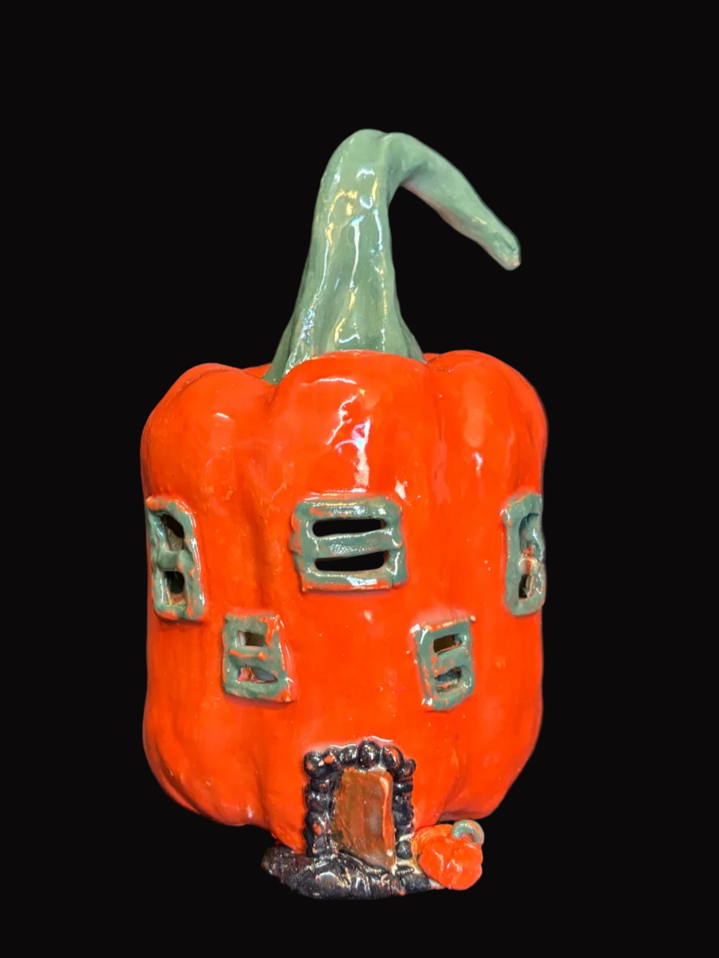 Pumpkin luminary