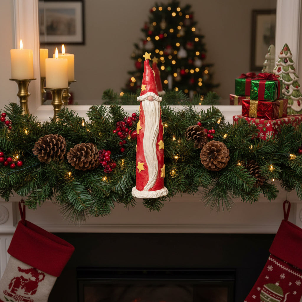Santa with stars 16