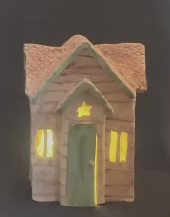 ceramic cottage